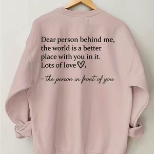 XL NEW Blush pink sweatshirt